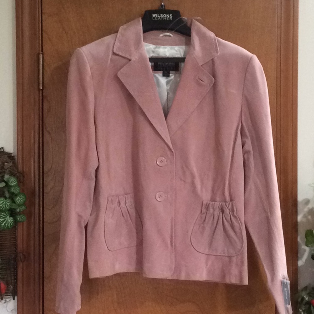 Suede shortie jacket